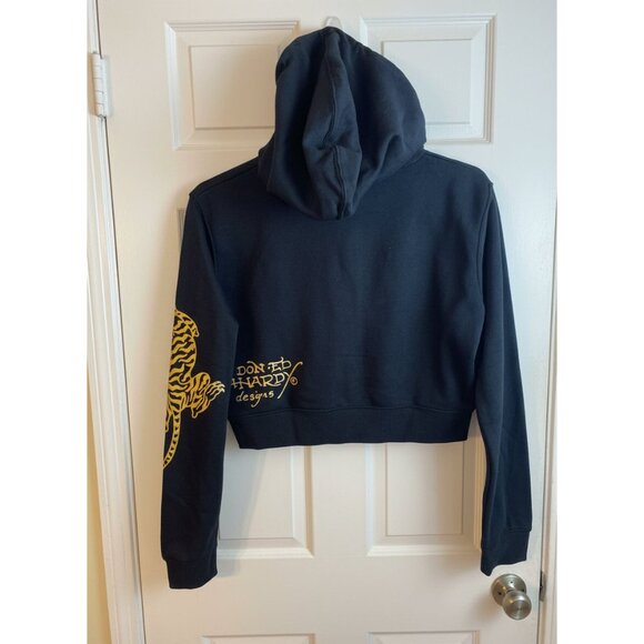 Ed Hardy Tiger & Roses Zip-Up Hoodie - Picture 4 of 4